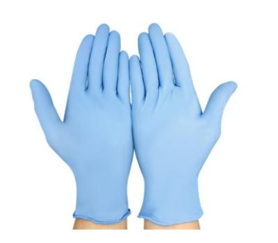 中国 Safety Disposable Blue Examination Food Grade Powder Free Pure Blend Nitrile guante Cheap Bulk guante 販売のため