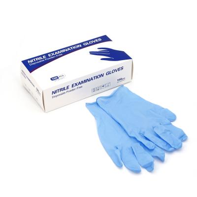 Cina Latex Guantes De Nitrilo Disposable Nitrile Gloves Nitrile Vinyl Blend Safety Guantes in vendita