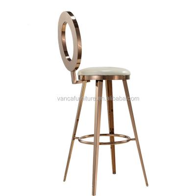 China Super Comfortable Hotel Club Furniture 3d Model Umpire Chair King Gold Bar Stools for sale