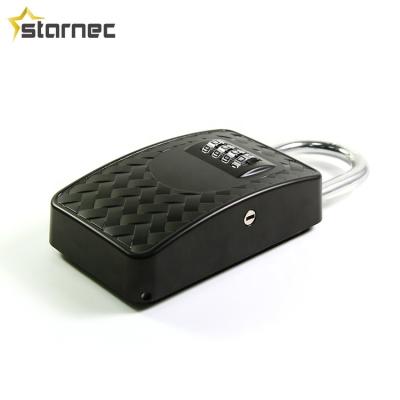 China 2019 Keysafe Real Estate Car Zinc Alloy Waterproof Key Lock Box Portable Surf LOCKBOX WITH TURN KEY OVER. for sale