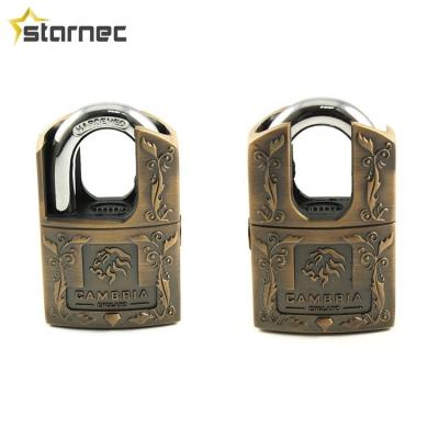 China Cambria brand top quality brass security shackles protected shackler zinc alloy hardened padlock, seguridad de candados de Alta for sale