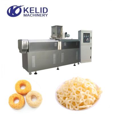 China Convenient Oatmeal Kurkure Snack Puff Ball Puff Rice Snack Making Machine Production Line for sale