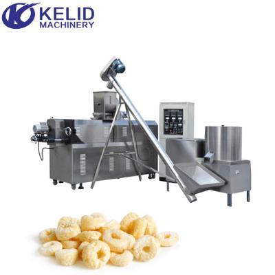 China Entirely Automated Puff Snacks Chips Cereal Making Machine Plant for sale