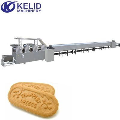 China Small Biscuit Factory Fully Automatic Small Capacity Biscuit Making Machine for sale