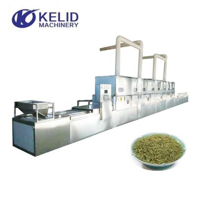 China Medicine Processing Microwave Medicine Dryer Honeysuckle Herb Drying Sterilization Machine for sale