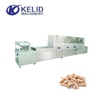 China Medicine Processing Cellulose Granules Tunnel Microwave Dryer Drying Machine Equipment for sale