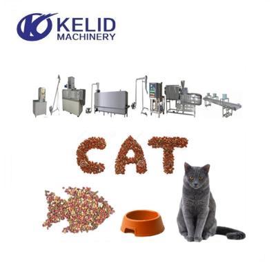 China Automatic Cat Fish Food Extruder Machine Dog Food Equipment Production Line for sale