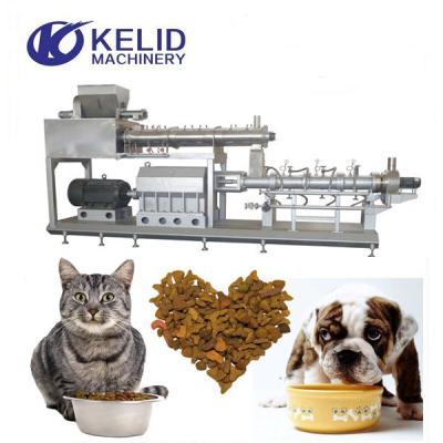 China Big Dry Wet Fish Capacity 1T/H Dog Food Extruder Machine for sale