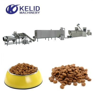 China Industrial Dog Pet Food Machine Kibble Puffing Dry Dog Cat Food Extruder for sale