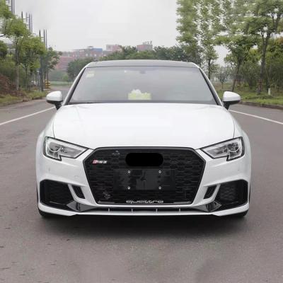 China Hot Sale pp Front Bumper Car Automobile For Audi A3 from pp to RS3 2017-2019 for sale