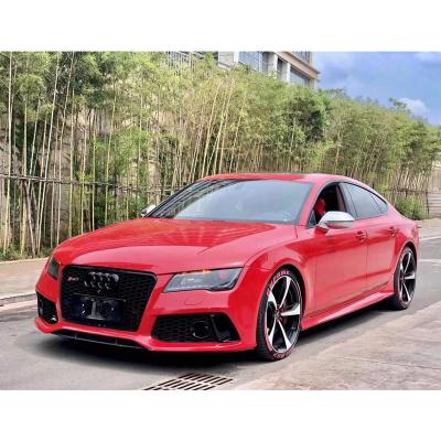 China PP Car Bumper For Audi A7 Front Bumper With Grill For Audi A7 RS7 Upgrade To High Quality Car Bodykit 2012-2016 for sale