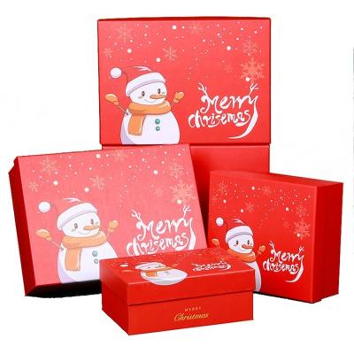 China Custom Recycled Materials Christmas Festive Decoration Candles Light Set Storage Box Set Gift Blind Shipping Packaging Box for sale