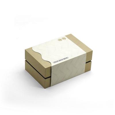 China Recycled Materials Custom Size And Design Patterns Perfume Porcelain Cosmetic Cups Open Luxury Boutique Packaging Box for sale