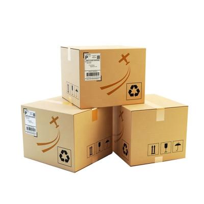 China Recycled Materials Box Biodegradable Custom Shopping Paper Cardboard Corrugated Mobile Cardboard Brown Posting Large Boxes for sale