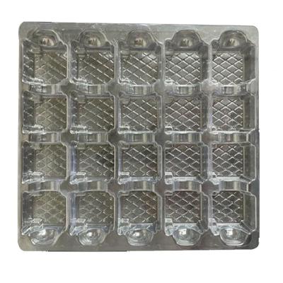 China Transparent PVC ABS Food PS Food PC Sheet Film Blister Honey Ketchup Jam Butter Tray Custom Medicine Thermoforming Blister Packaging for sale