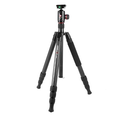 China KINGJOY PORTABLE Professional Foldable Photographic Camera Photo Tripod Stable Heavy Duty Kit K3208+QH20 15 Kg for sale