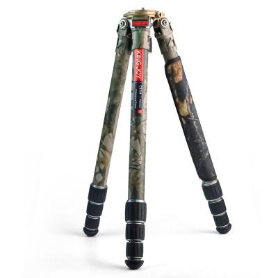 China Outdoor Photography Tripod Waterproof / KINGJOY C85M Warrior Series Professional Carbon Fiber Shockproof Lightweight Tripod for sale