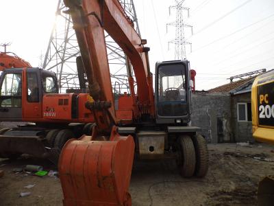 China Used HITACHI WHEEL EXCAVATOR EX120WD FOR SALE ORIGINAL JAPAN for sale