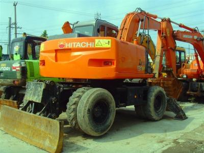 China USED HITACHI ZX130W WHEEL EXCAVATOR FOR SALE ORIGINAL JAPAN HITACHI ZX130W FOR SALE CHINA for sale