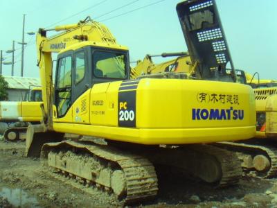 China USED KOMATSU PC200-7 CRAWLER EXCAVATOR  ORIGINAL JAPAN KOMATSU PC200 SALE for sale