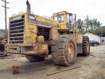 China Original japan Used KOMATSU WA600 Wheel Loader for sale