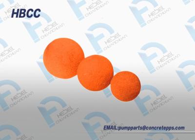 China Concrete Pump washout balls/sponge cleaning balls for Putzmeister delivery pipe for sale