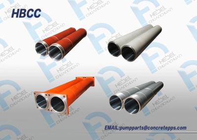 China Long life PM SW Sany Zoomlion Concrete Pump Spare Parts Delivery Cylinder, Cylinder Pipe to convey concrete cement for sale