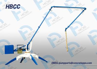 China 13M 15M 17M Mobile Spider Concrete Placing Boom manual concrete boom placer for sale