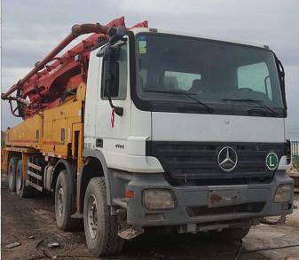 China Good condition low price 46M used Putzmeister concrete pump in 2006 on sale for sale