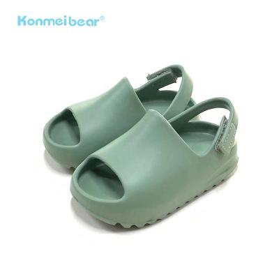 China 2022 Other Kids Outdoor Home EVA Yezzy Sandals Top Quality Summer Rubber Soft Beach for sale