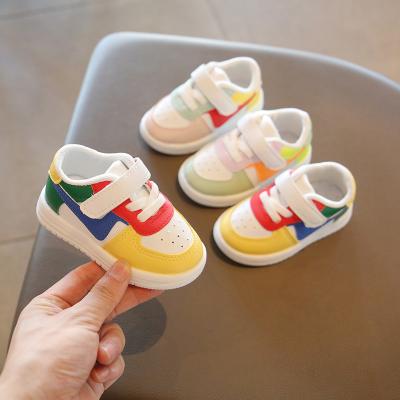 China Massage Baby Shoes Toddler Sports Shoes for Kids Baby Girls Flats Leather Sneakers Fashion Infant Soft Casual Shoes for sale