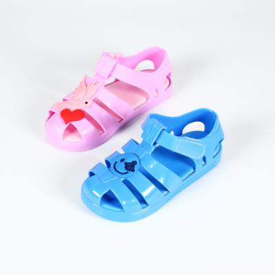 China Wholesale PVC Jelly Sandals Kids Flat Shoes Light Design Summer Shoes 2021 New for sale