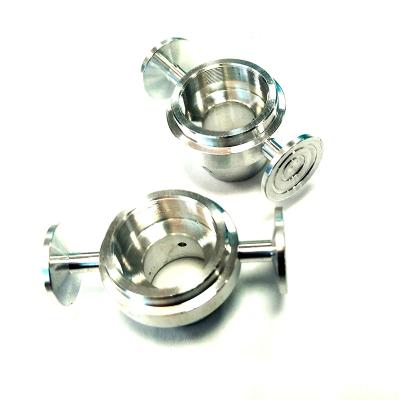 China Manufacturers of hot selling medical parts aluminum alloy CNC lathe machining small aluminum parts machining KS-001 for sale