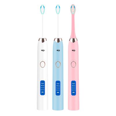 China irrigator tooth cleaner soft bristle toothbrush for Intelligent Auto Ultra Sonic Electric Teeth Brush W10 china manufacturer for sale