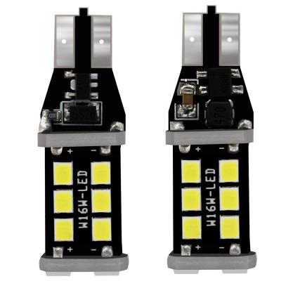 China high brightness canbus T15 LED width lights reserving light with 2835-15smd LED brakeing light for license plate side door T15-2835-15smd reserving lights for sale