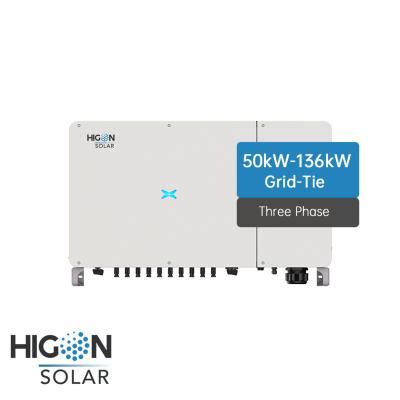 China Solar Inverter Domestic/Commercial Competitive Price 100 Kw Grid Tie Inverter Mppt 100Kw Power Electronics PV Inverter for sale