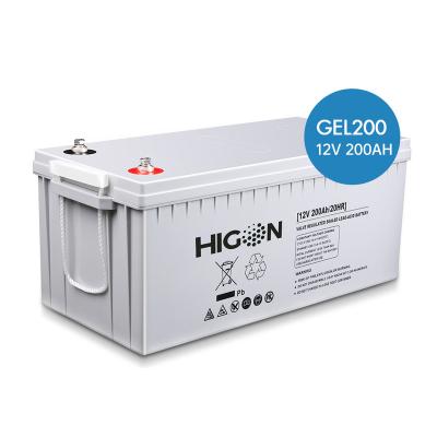 China Hot Sale Home Appliance Gel Battery 12V Utl 200Ah C10 Battery Price 200 Battery Oh For Home Storage for sale