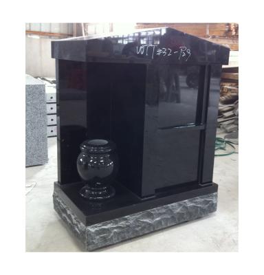 China Modern Mausoleum Cremation Urn Columbarium Granite Vase Headstone Accessory for sale