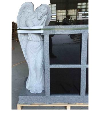 China Modern Mausoleum Cremation Urn Columbarium Granite Monument Headstone for sale