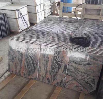 China Floor Paving China Multicolor Red Granite Stone for sale