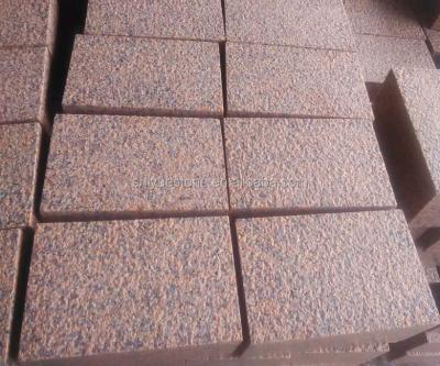 China G699 Red Porhyry Cobblestone Granite Cobblestone for sale