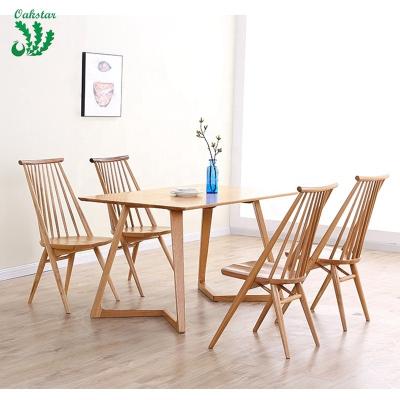 China Other 2019 Hot Sales Solid Wood Nordic Furniture Dining Room Table Set Modern On Sale for sale