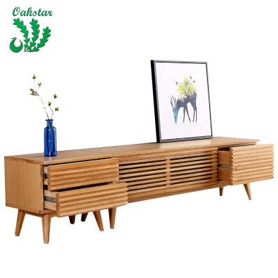 China Professional Modern Solid Wood Wooden TV Stand Manufacturer Oak Cabinet for sale