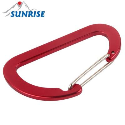 China 57391#Aluminum Metal Wire Exterior Door Karabiner Key Chain for sale