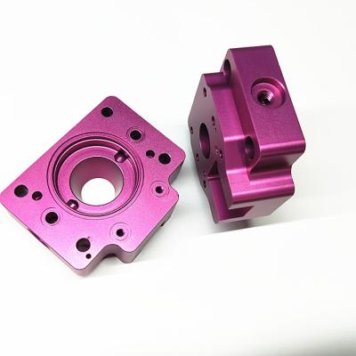 China High Precision Cnc Parts Spindle CNC Service Metal Valve Aluminum Machining Milling Block for sale