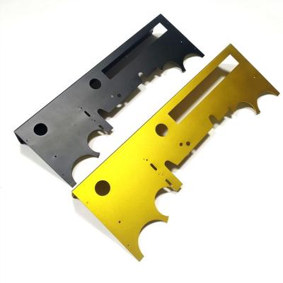 China Audio Equipment Color Alumina Alloy Panel Aluminum High End Bracket Sheet Metal Bending Laser Cutting Processing for sale