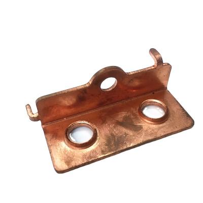 China OEM Precision Copper Terminal Stamping ODM Customized Conductive Terminal Copper Copper Forging Stamping for sale