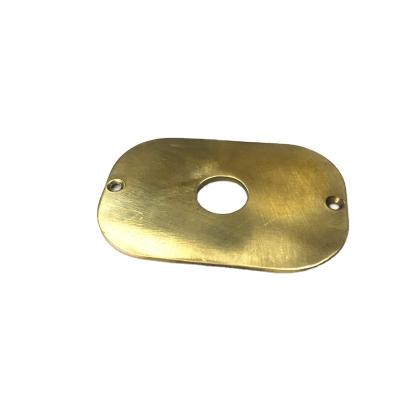 China Brass OEM ODM Customized Piano Accessories Drawing Brass Pad Stamping Processing for sale