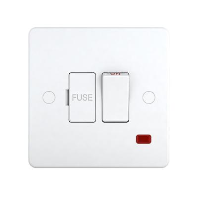 China House / Office / Hospital / School / Hotel 13A Switched Fuse Connection Unit With Neon for sale