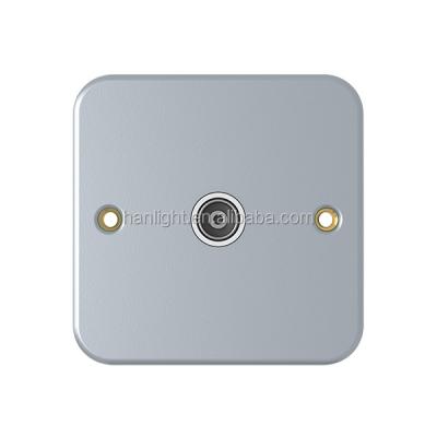 China Metal Plate Type 1 / Mc4321 UK Band TV Plug for sale